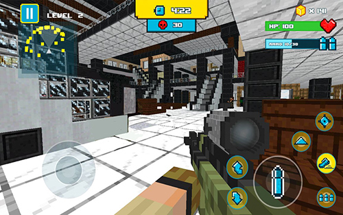 美国方块狙击手生存游戏中文手机版图片1
