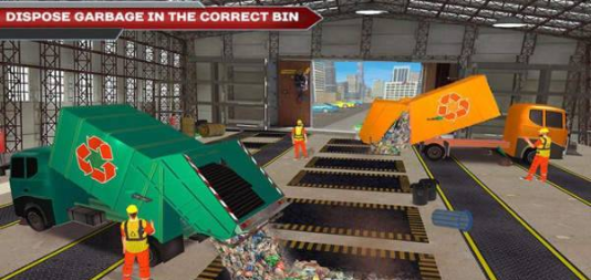 垃圾自卸车模拟器-图3