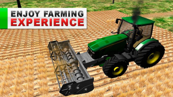 绿色农场拖拉机模拟器-图3