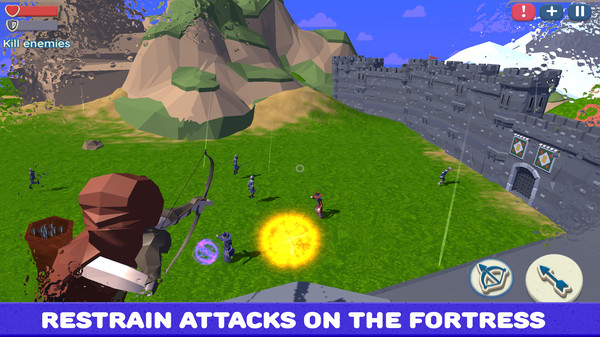 弓箭手3D城堡防御-图1