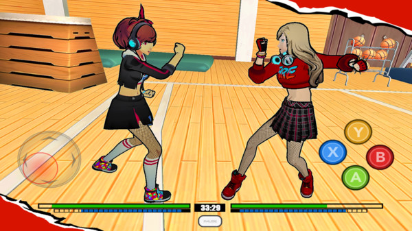 高中女生动漫战役游戏-图2