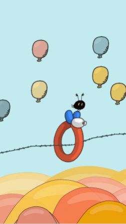 气球旅行拯救小飞虫游戏-图2