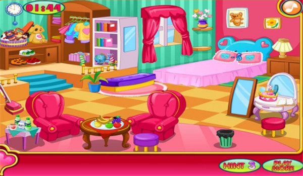 小女孩打扫房间游戏-图3