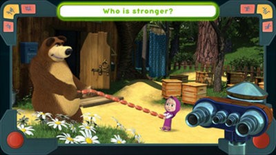 玛莎和熊太空冒险游戏-图1