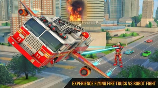 飞行消防车游戏-图3
