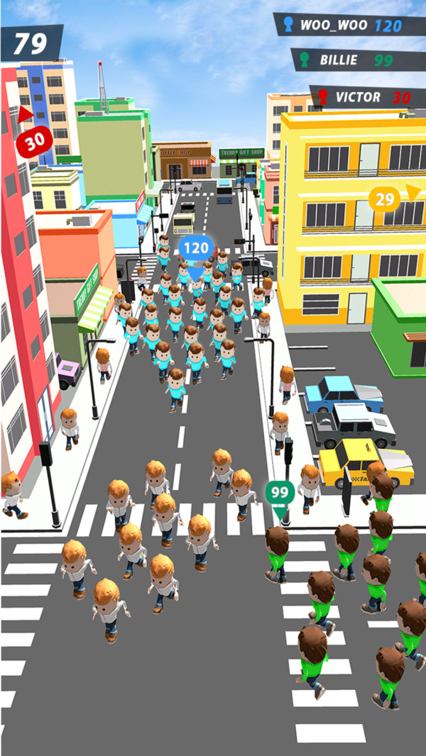 拥挤的人群城市最新版-图1