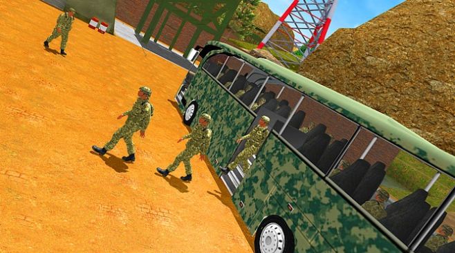 城市陆军巴士3D中文版-图1