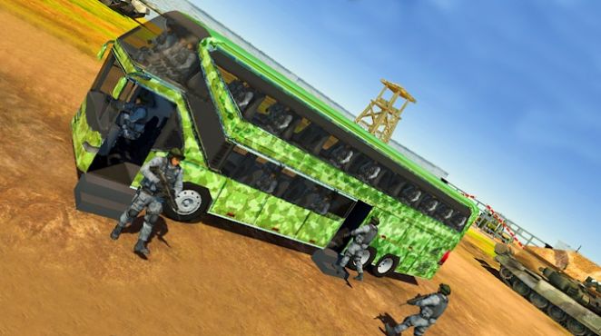 城市陆军巴士3D中文版-图3