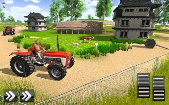 3D农业拖拉机卡车游戏-图2