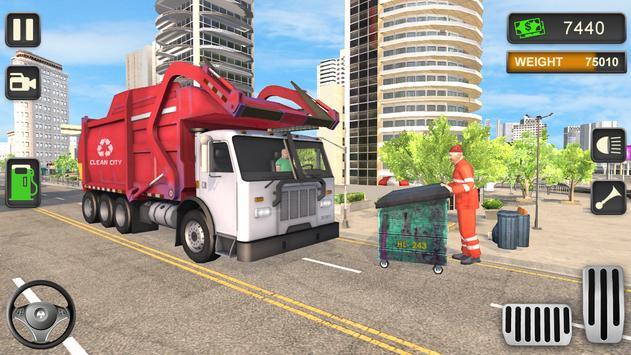 城市垃圾车模拟驾驶