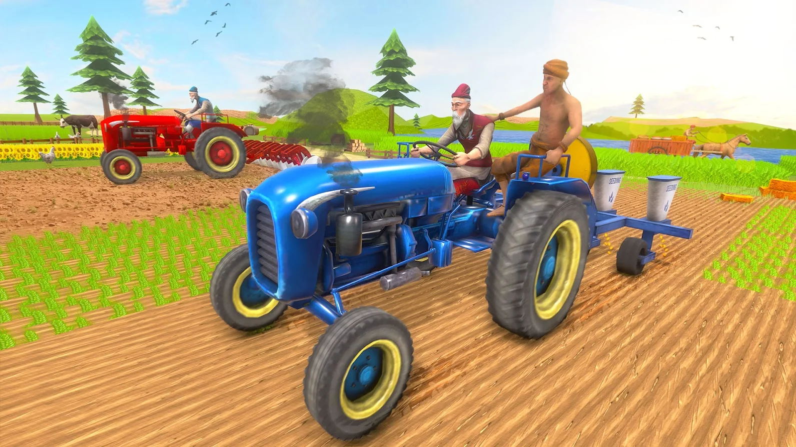 农用手扶拖拉机模拟-图2