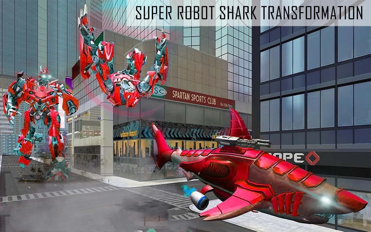 超级鲨鱼机器人大战-图1