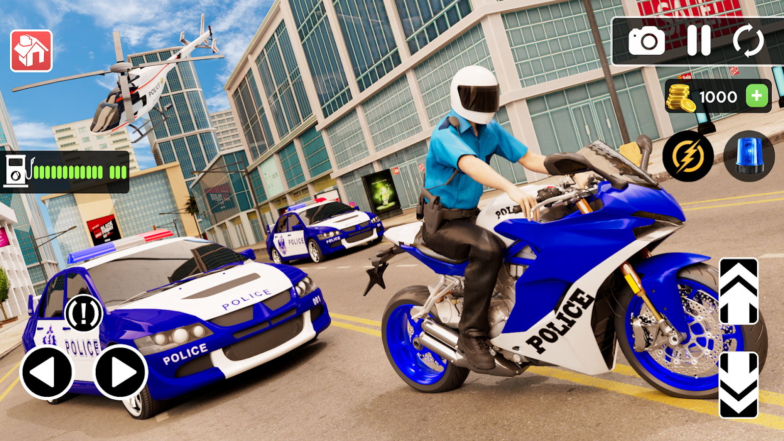 警察驾驶摩托车-图3