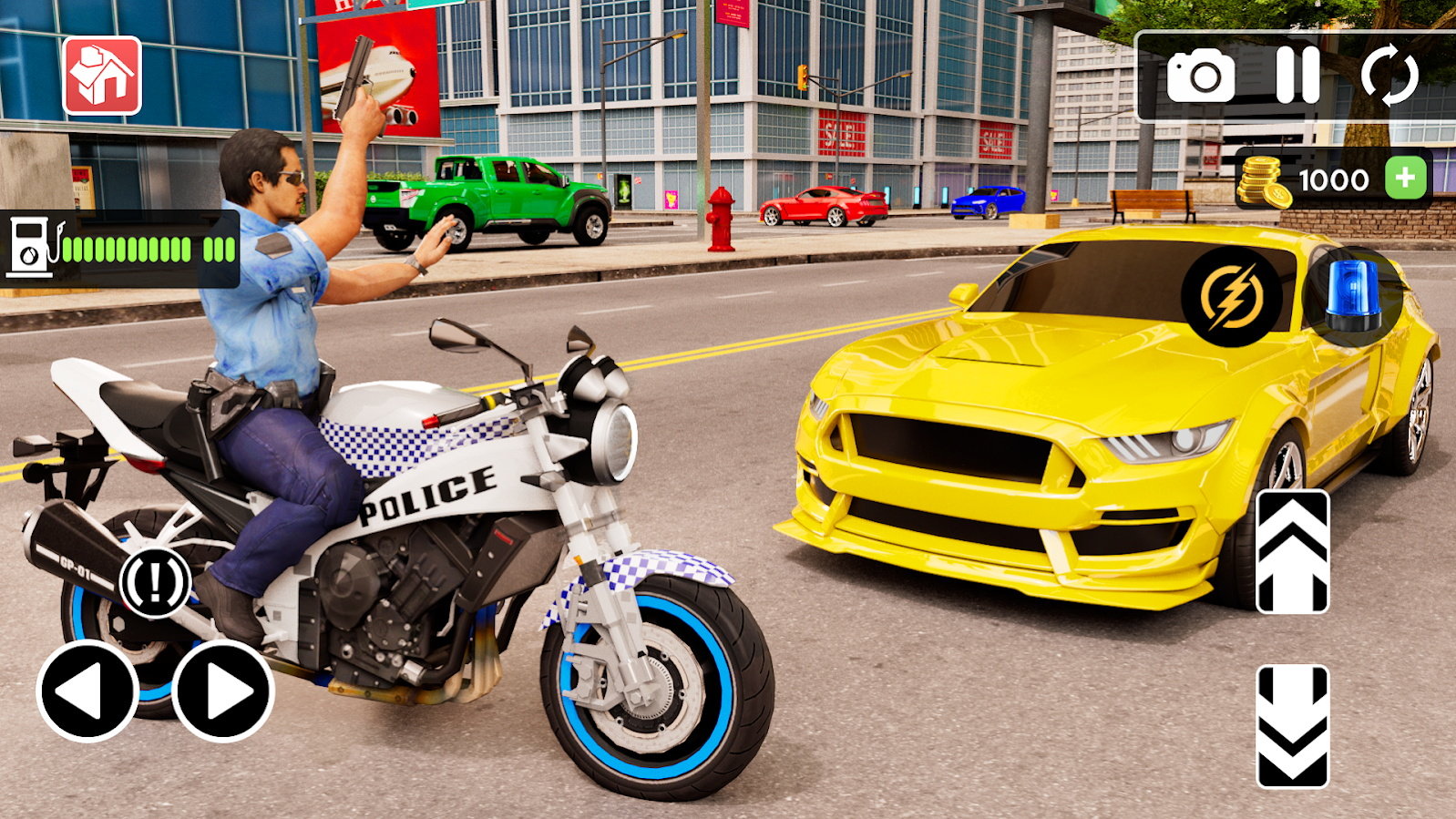 警察驾驶摩托车-图2