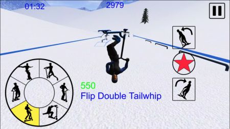 山地自由式雪地滑板车-图3