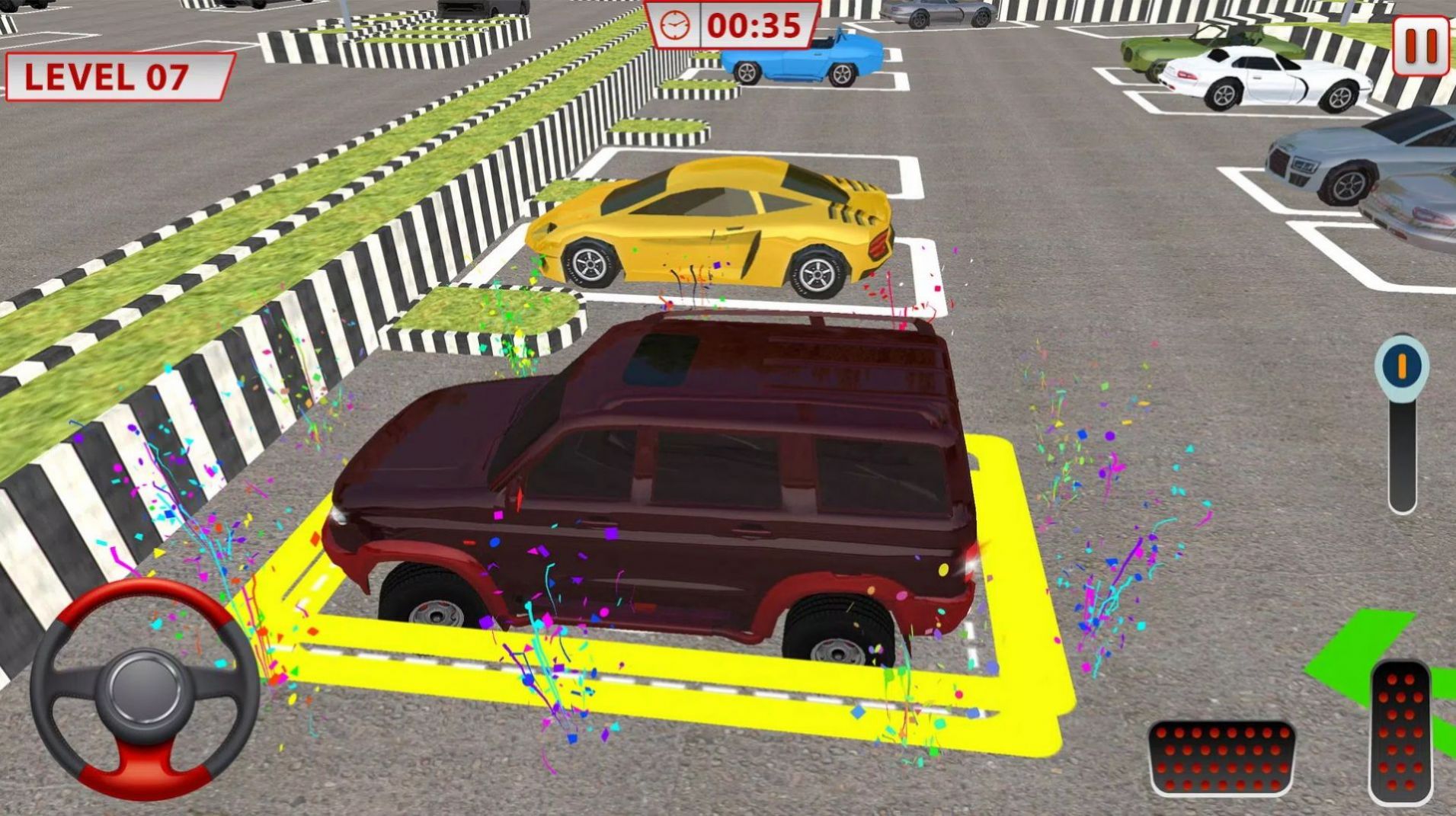 SUV轿车停车3D-图1