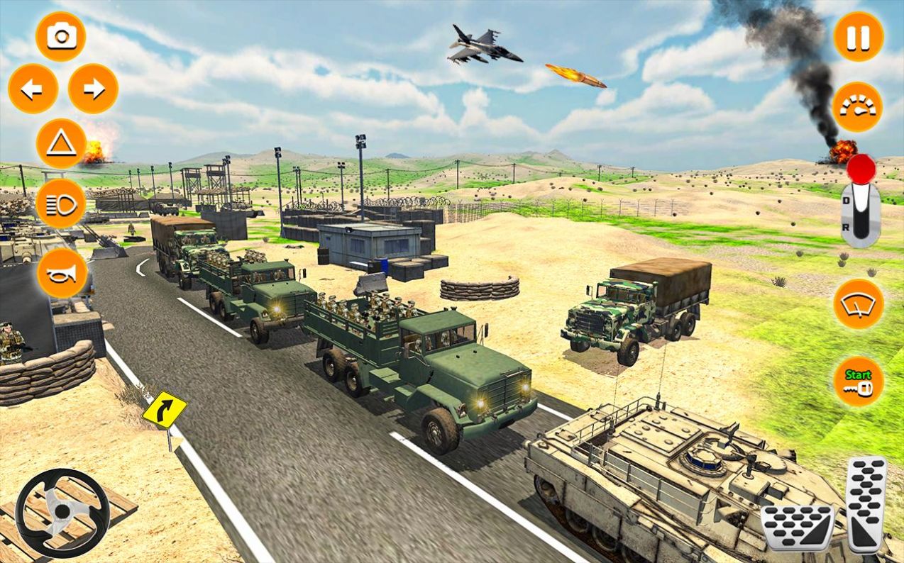 陆军卡车驾驶模拟卡车器中文版-图2