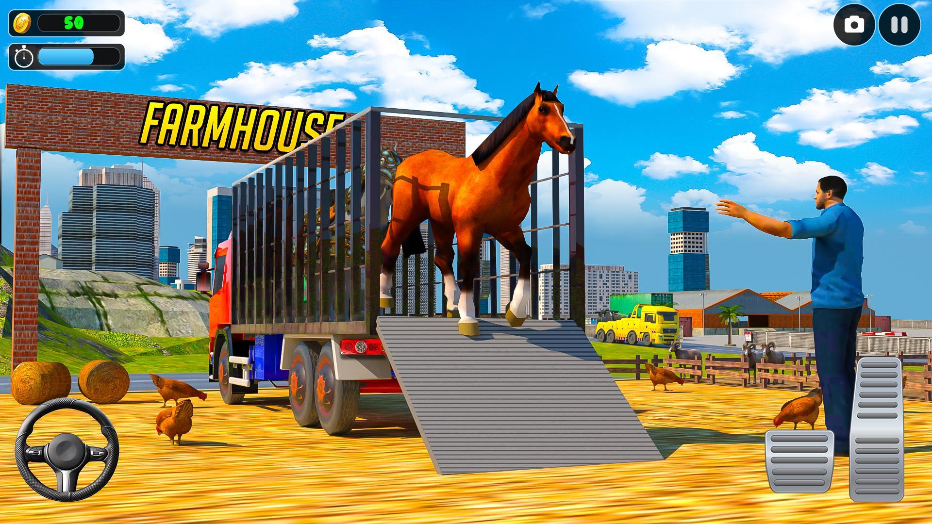 农场动物货运卡车模拟3D-图2