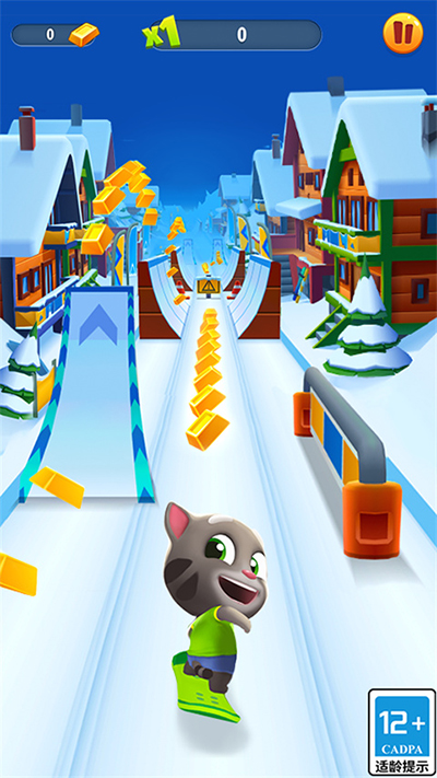 汤姆猫跑酷冰雪版-图1