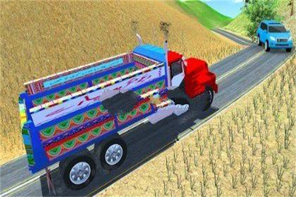 货物印度人卡车3D-图1